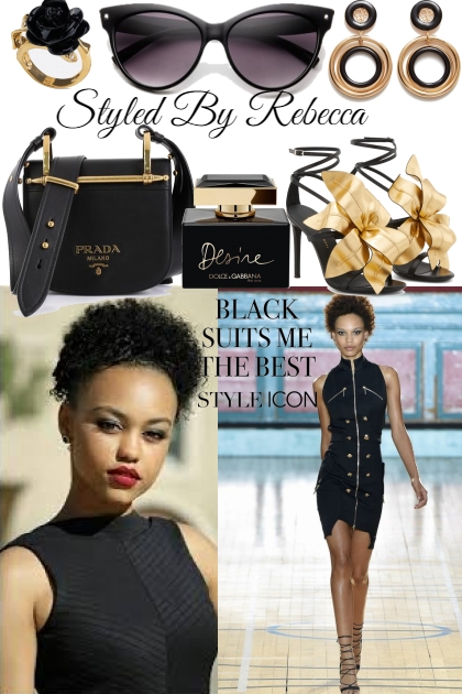 Black Suits Me - Fashion set