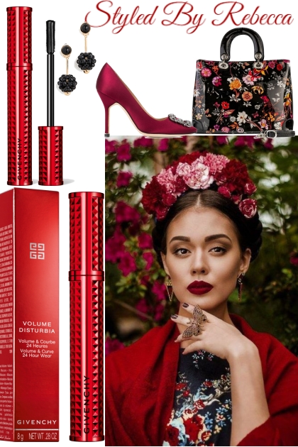 Floral and Lash- Combinazione di moda