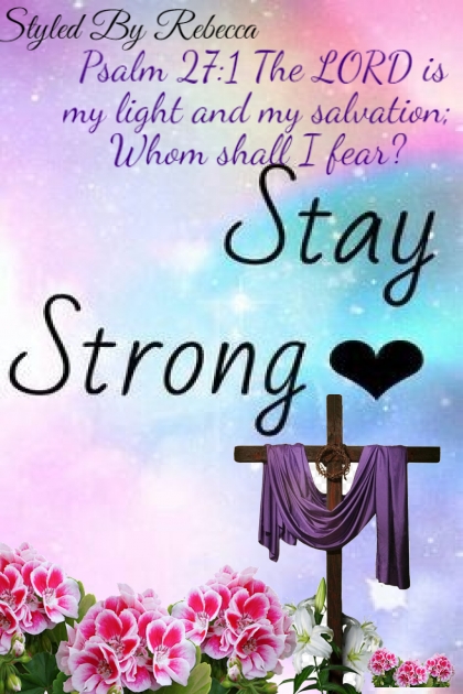 Strong With No Fear- Modna kombinacija