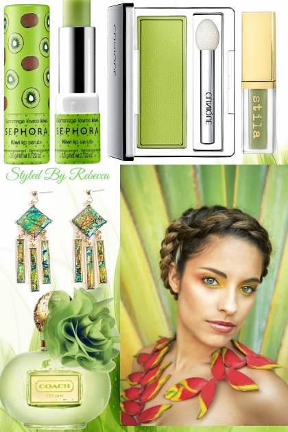 Verde Gifts From Brazil- Combinazione di moda