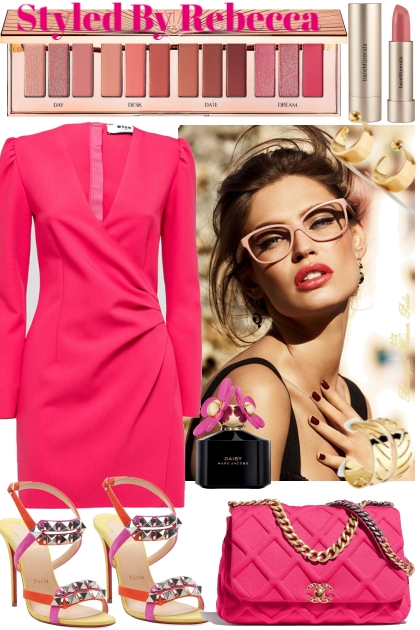 Hot Pink -You Think?- combinação de moda