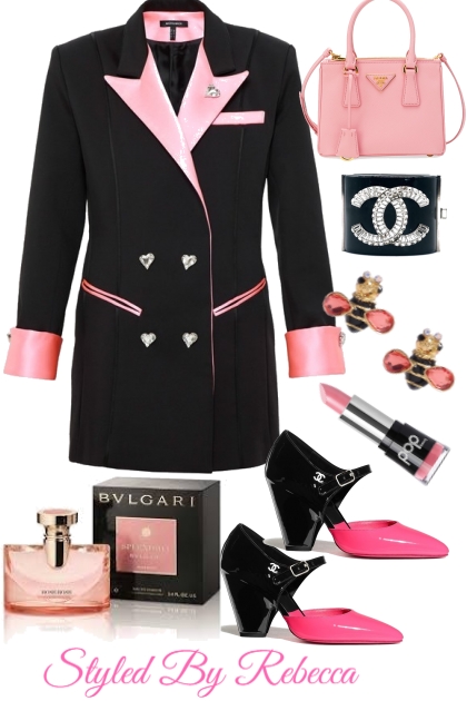 Pink and Bossy- Модное сочетание