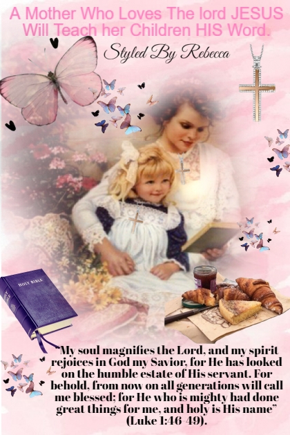 Mothers Who Magnify The Lord Art- Fashion set