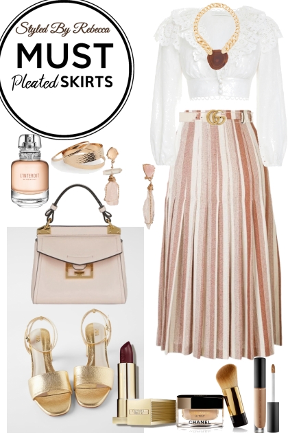 Pleated Skirt Must Haves- Modekombination