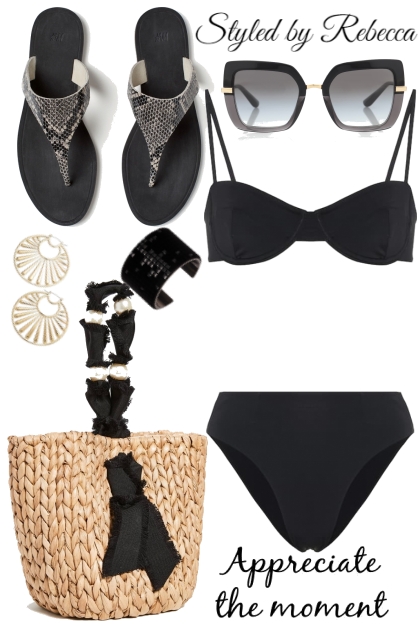 Summer Moment At The Pool- Fashion set