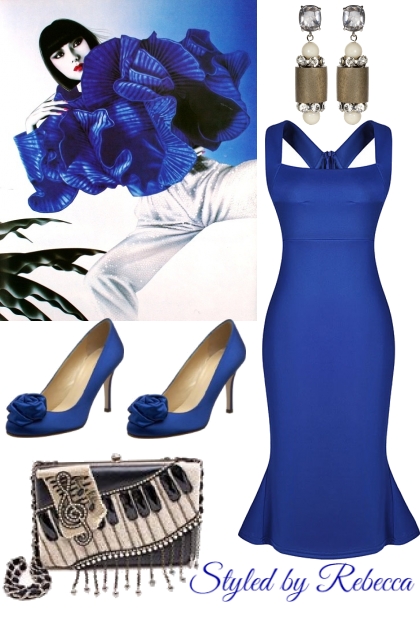 The Musical In Blue- Fashion set