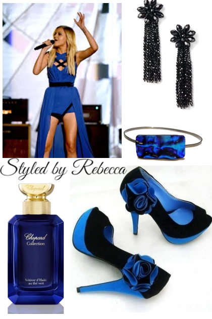 GRAMMY BLUE- Fashion set