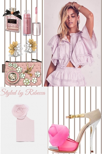 Summer Moves In Pinks- Fashion set