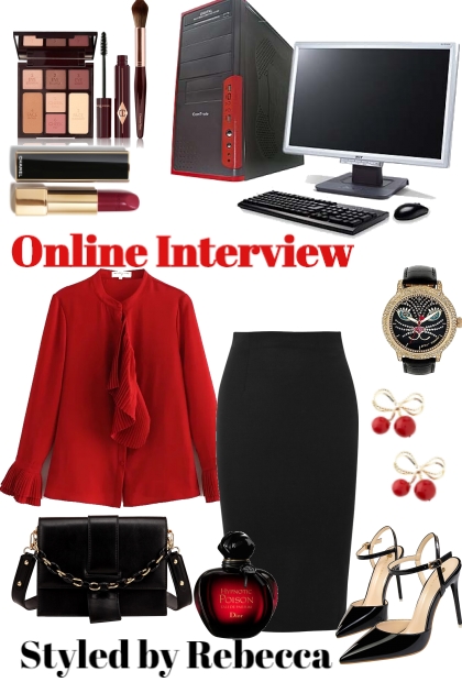 Online Interview- Combinazione di moda