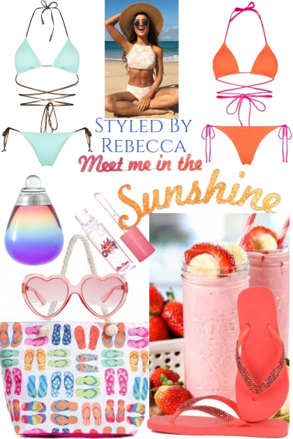 Meet Me In The Sunshine- combinação de moda