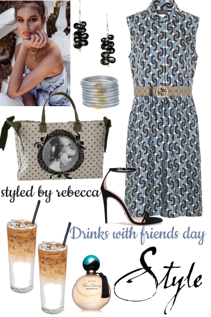 drinks with friends day style- Fashion set