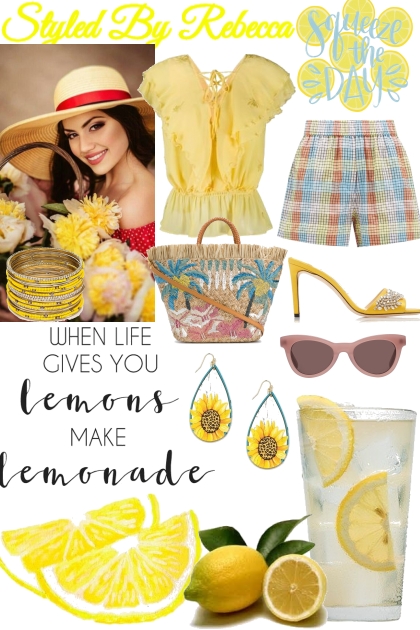 Lemon summer- Combinazione di moda