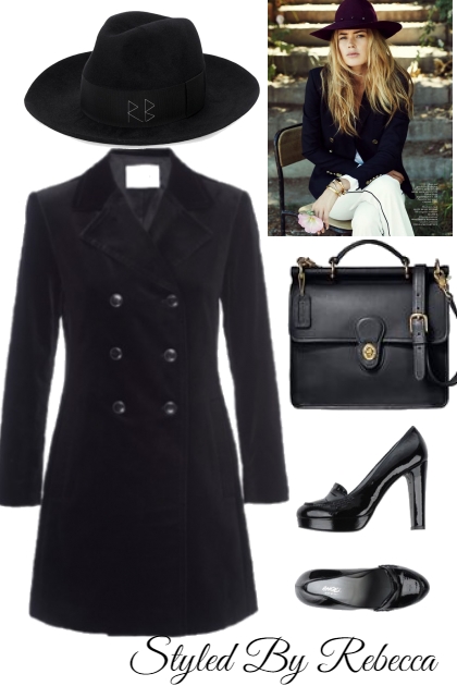 Coats and Hats-Fall Items- Combinazione di moda