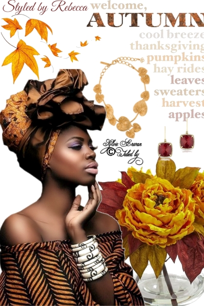 autumn beauty- Fashion set