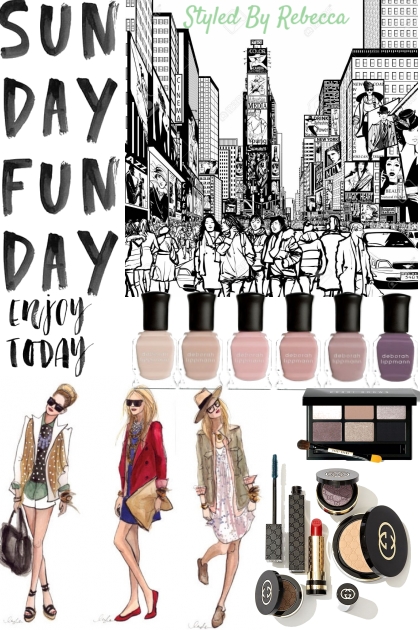 Fun Days With Fun Friends- combinação de moda