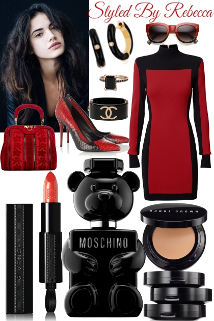 Black and Red Ideology- Fashion set