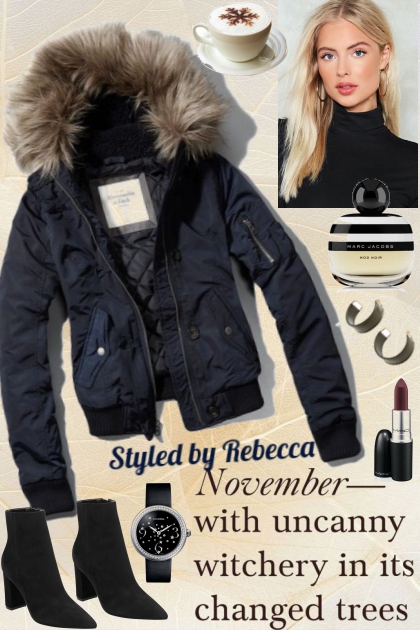 November chills- Combinazione di moda