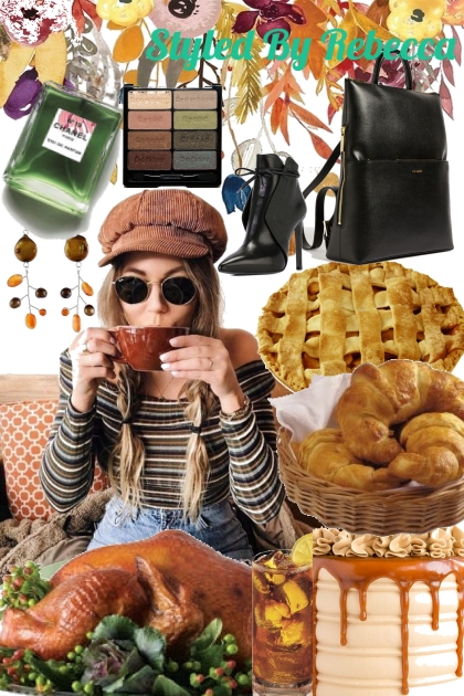 Chilling Out On Thanksgiving- Combinazione di moda