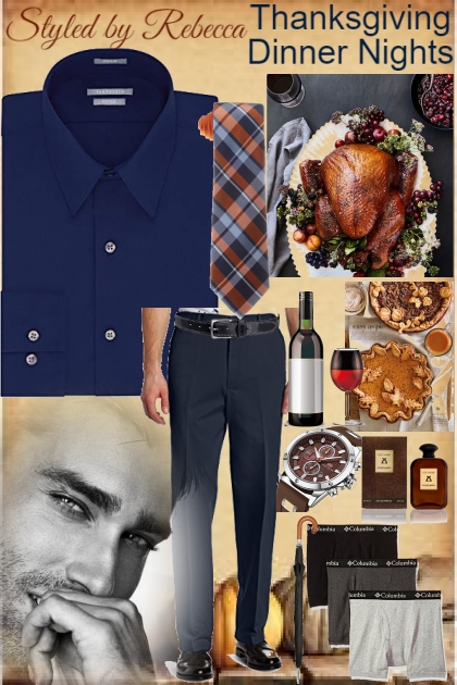Thanksgiving Dinner Nights For The Boys- Fashion set