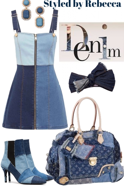 Denim Autumn Girls- Fashion set