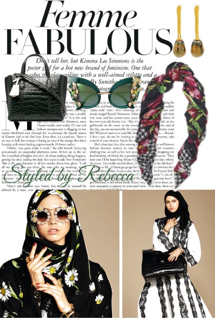 scarf details- Modna kombinacija
