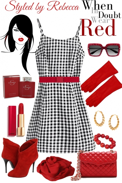 Wear some red in your life- Fashion set