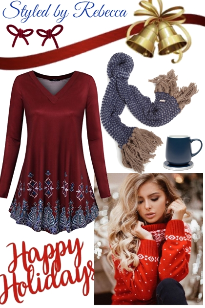 Holiday casual tops 12/2- Combinaciónde moda