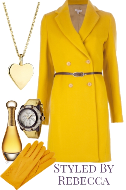 Cold Yellow- combinação de moda