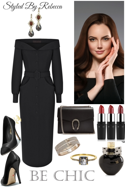 Be Chic -Black Dress
