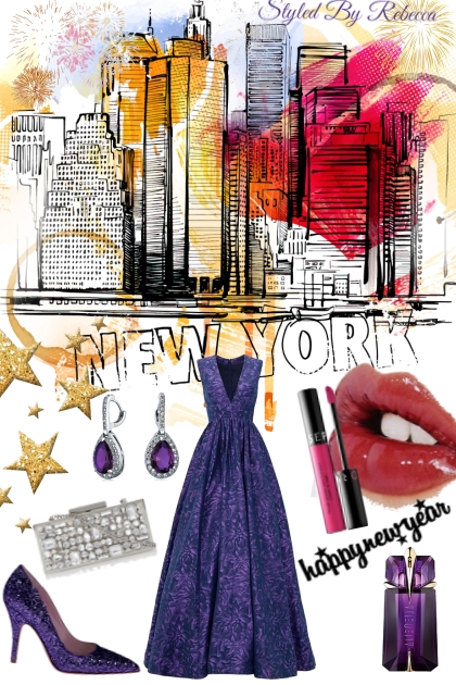 New Year -New York- Modna kombinacija