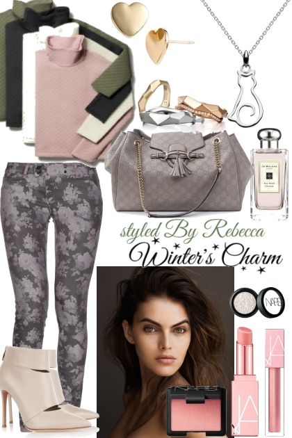 winter shopping day- Combinazione di moda