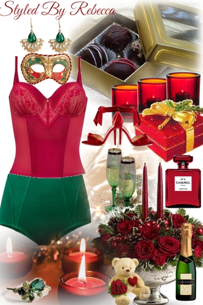 CHRISTMAS EVE ROMANCE- Fashion set