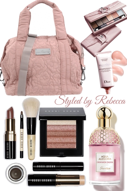 My Pink Makeup Bag 2021- Fashion set