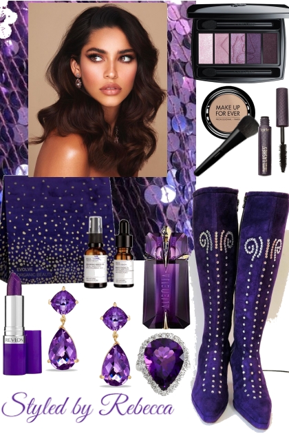 Purple Is My Love- Modekombination