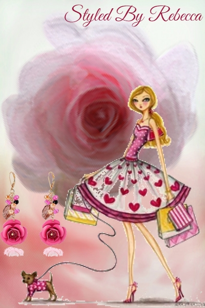Lovely Rose- Fashion set