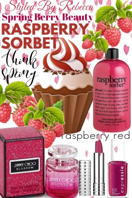 Raspberry Beauty- combinação de moda