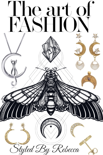 Fashion art jewelry- Modekombination