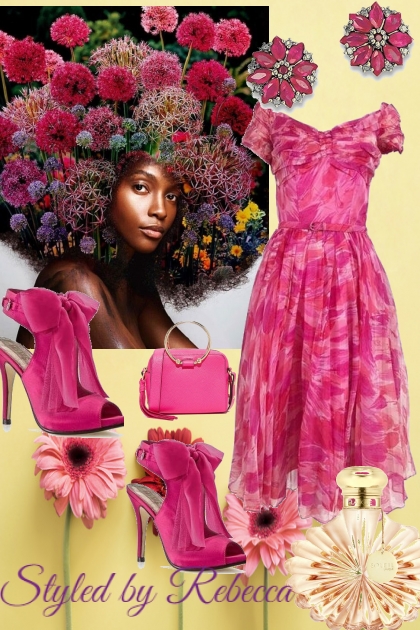 Blossom Beauty Of The Garden - Fashion set