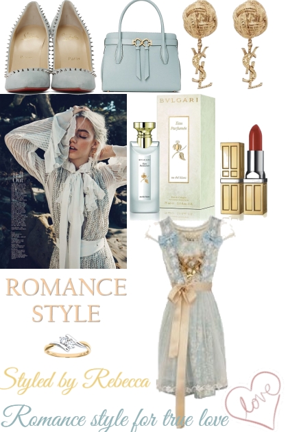 Romance style for true love- Modekombination