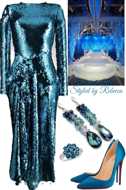 Winter Party Nights In A Hall- Fashion set
