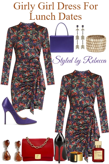 Lunch date Floral Ideas - Fashion set