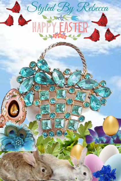 Easter Jewels- combinação de moda