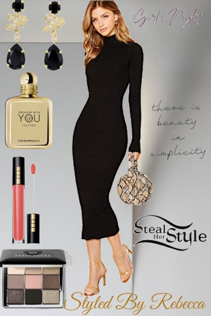 Girls Night Out Simple Style- Fashion set