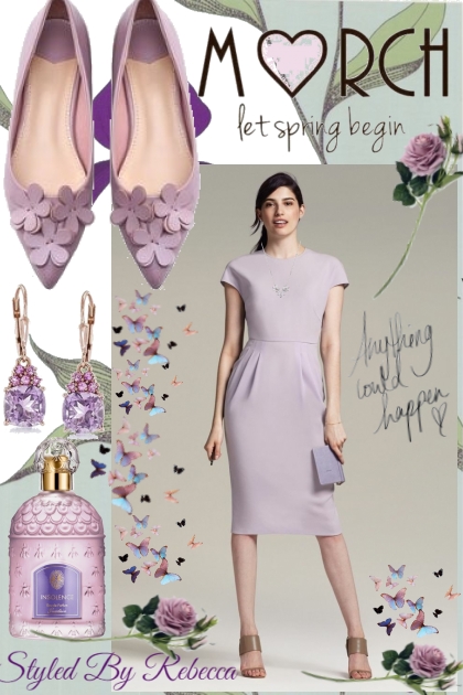Lavender March- Modna kombinacija