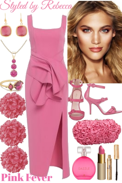 Pink Fever- combinação de moda