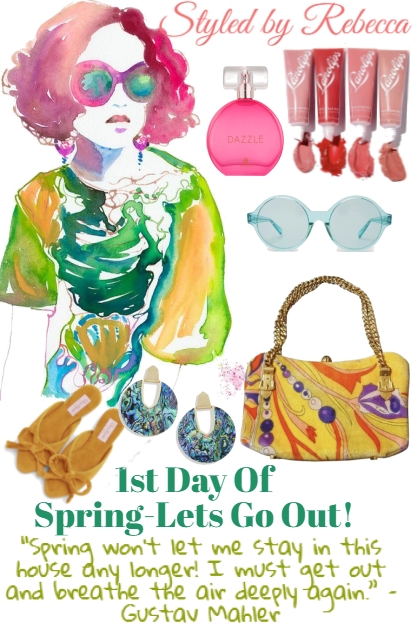 1ST DAY OF SPRING OUTTINGS- Fashion set