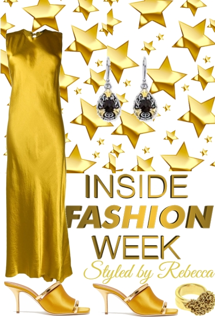 Inside The Gold Fashion- Combinazione di moda