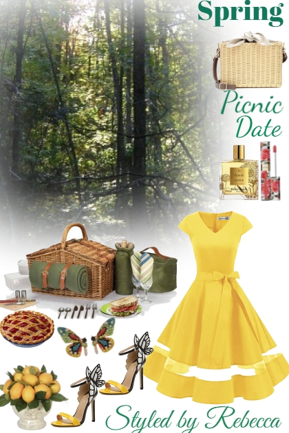 Spring Picnic Date- Модное сочетание