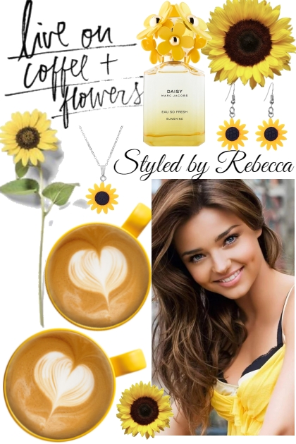 coffee and flowers- combinação de moda