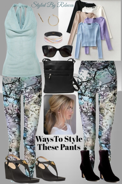 Ways to style these pants- combinação de moda
